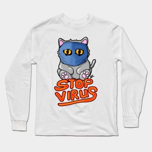 Stop Virus Long Sleeve T-Shirt